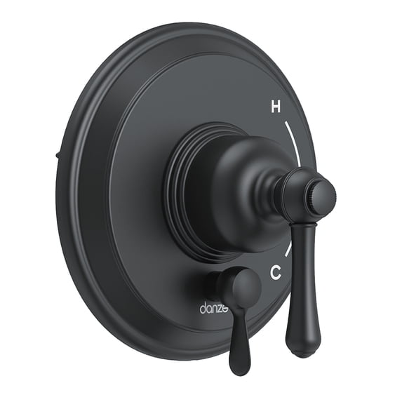 Gerber D500457BSTC Opulence Single Function Pressure Balanced Valve Trim Only - Black
