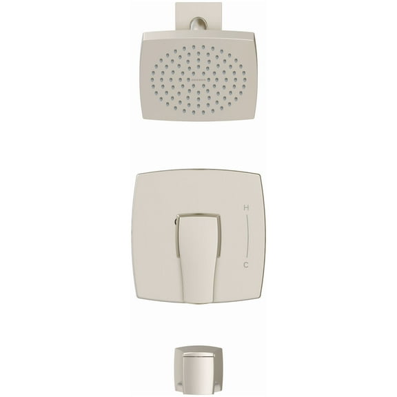 Gerber D501070tc Tribune Tub And Shower Trim Package - Nickel