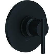 Gerber D562058t Parma Single Function Thermostatic Valve Trim Only - Black