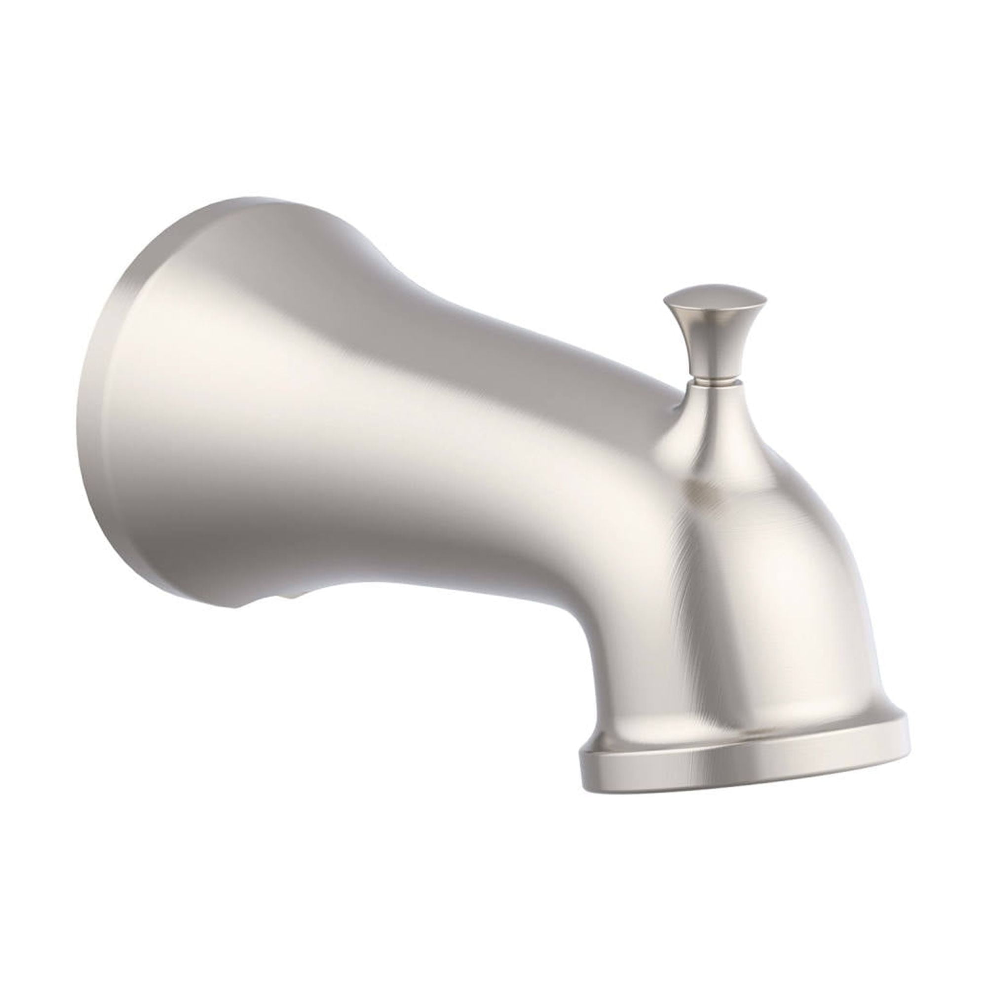 Signature Hardware Hibiscus Tub Spout With Diverter - Chrome Plated Brass Construction