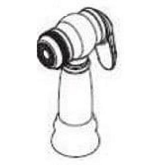 Gerber Da503133n Replacement Side Spray Head For Gerber Kitchen Faucets - Black