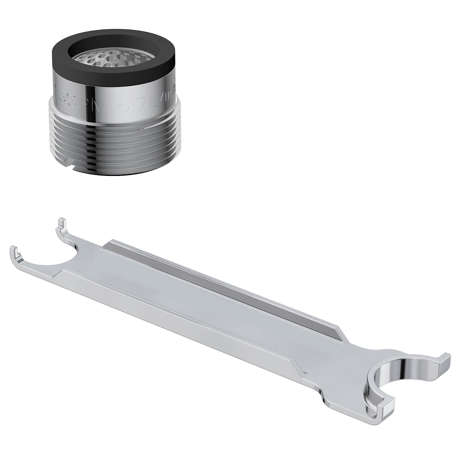 Gerber DA613093N 0.5 GPM Low Flow Pressure Compensating Aerator Kit - Chrome