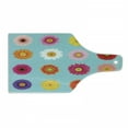 thumbnail image 1 of Gerber Daisy Cutting Board, Blooms of Various Vibrant Petals Flower Pattern, Decorative Tempered Glass Cutting and Serving Board, in 3 Sizes, by Ambesonne, 1 of 2