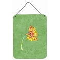 thumbnail image 1 of Gerber Daisy Orange Aluminium Metal Wall Or Door Hanging Prints, 1 of 1