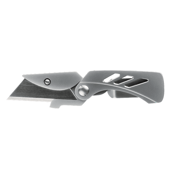 Gerber EAB Lite Stainless Steel Exchange-A-Blade Utility Razor Pocket Knife with Clip