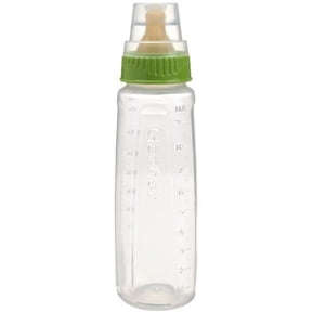 Gerber First Essentials Clearview Bottle in Assorted Colors with Latex Nipple, Colors May Vary - (Pack of 2)