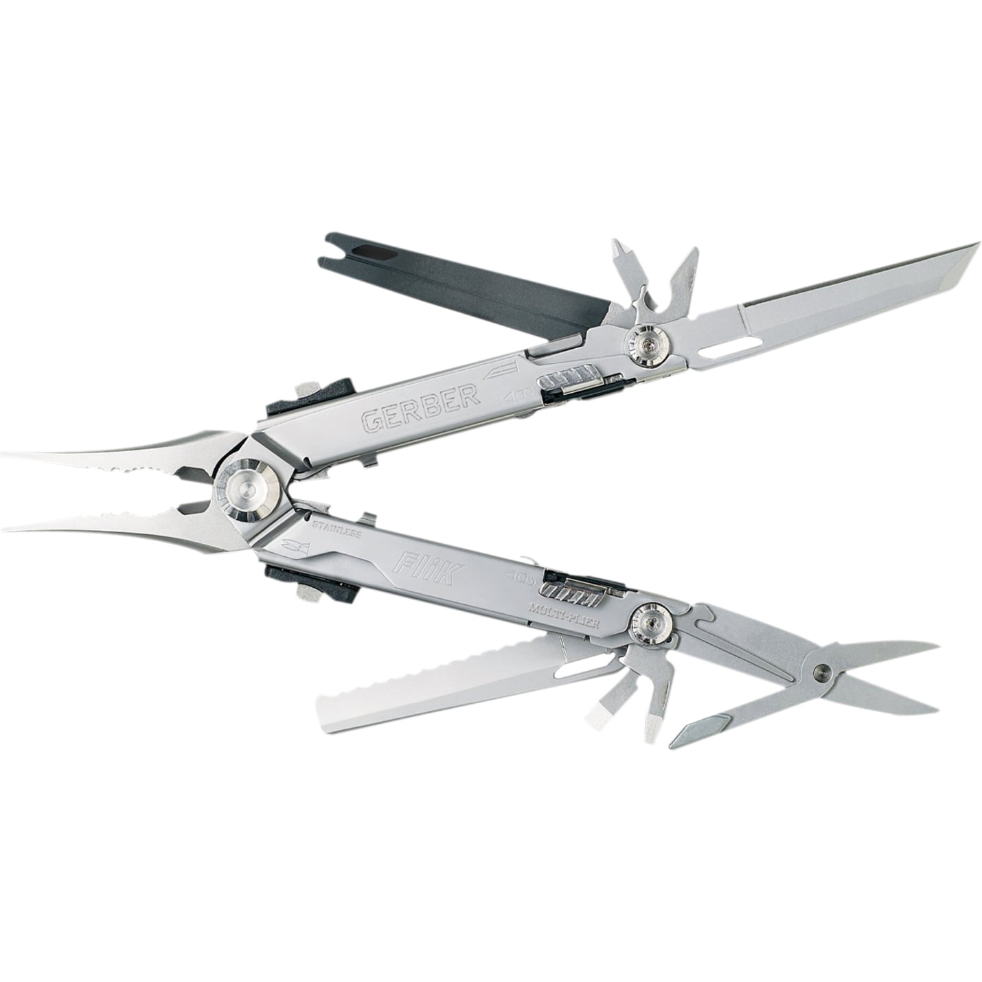 Gerber FliK Fish MultiPlier, NeedleNose, Stainless