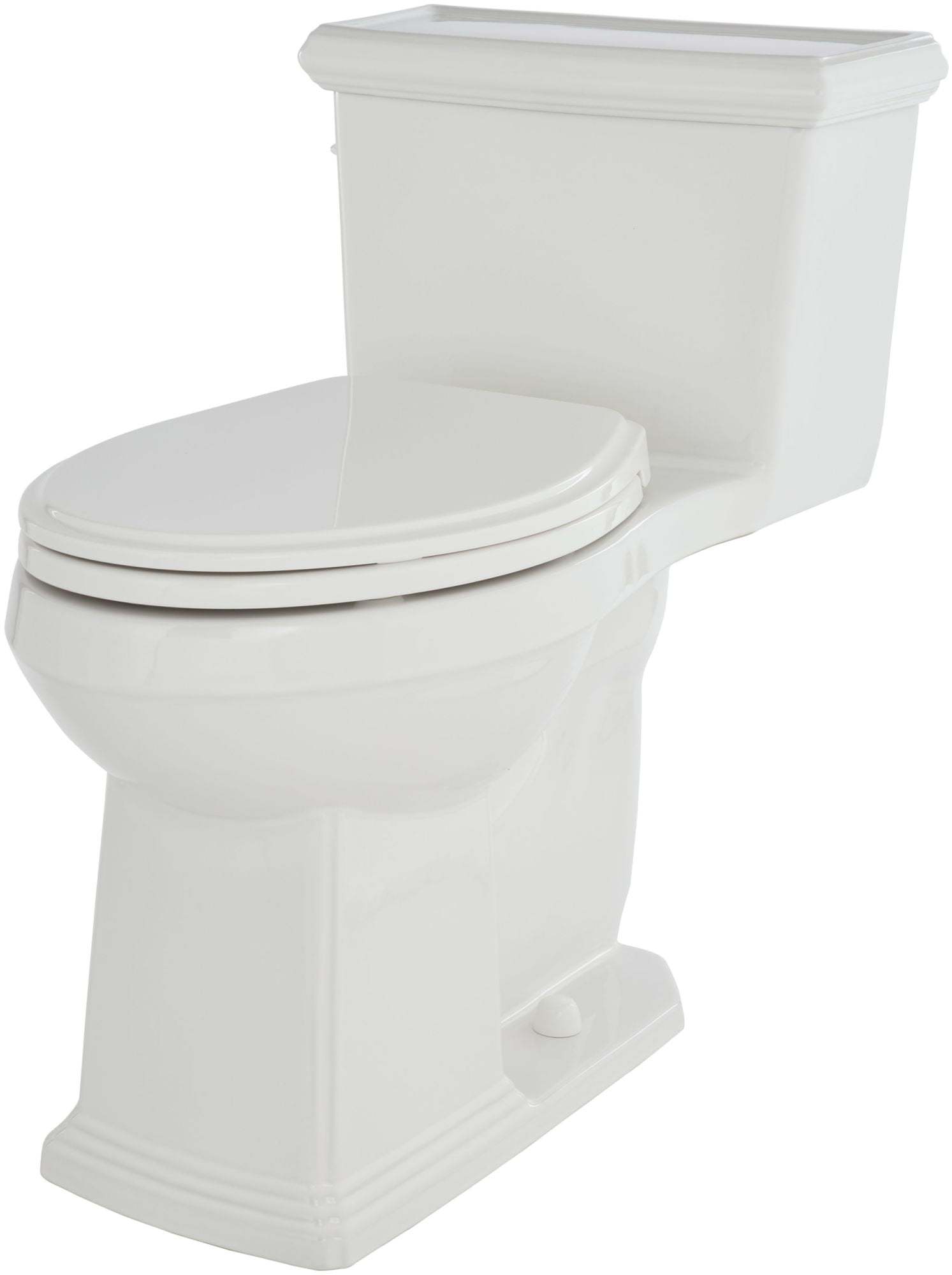 Gerber G0021020 Logan Square 1.28 Gpf One Piece Elongated Chair Height Toilet White