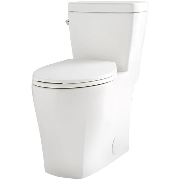 Gerber G0021021 Lemora 1.28 Gpf One Piece Elongated Chair Height Toilet - White
