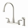 thumbnail image 1 of Gerber G0040167 Viper 1.75 GPM Widespread Kitchen Faucet - Stainless Steel, 1 of 7