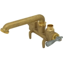 Gerber G0049536 Classics 2.2 GPM Deck Mounted Double Handle Utility Faucet - Brass