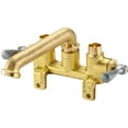 thumbnail image 1 of Gerber G0049556 Classics 2.2 GPM Deck Mounted Double Handle Utility Faucet - Brass, 1 of 4