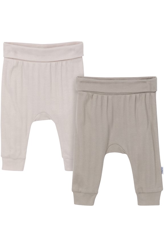 Gender Neutral 2-Pack Pants, Sizes Newborn - 6/9 Months