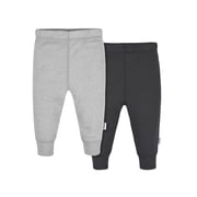 Gerber Gender Neutral Active Pants, 2-Pack, Sizes 0/3 Months - 12 Months