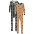 thumbnail image 1 of Gerber Gender Neutral Footed Pajamas, 2-Pack, 0/3 Months - 5T, 1 of 5