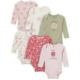 thumbnail image 1 of Gerber Gender Neutral Long Sleeve Onesies, 6-Pack, Sizes Newborn - 18 Months, 1 of 14