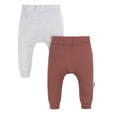 Gerber Gender Neutral Pants, 2-Pack, Sizes Newborn - 12 Months