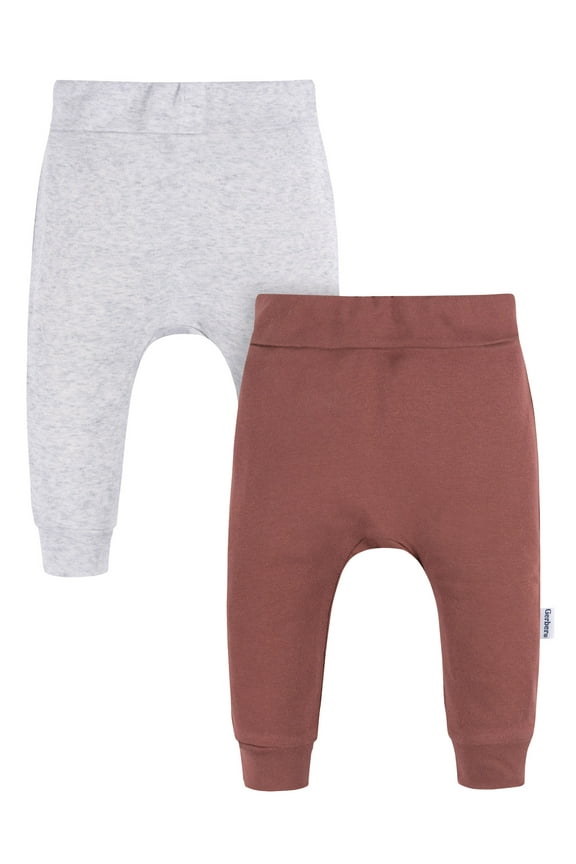 Gender Neutral Pants, 2-Pack, Sizes Newborn - 12 Months