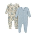 thumbnail image 1 of Gerber Gender Neutral Sleep ´N Play Footed Pajamas, 2-Pack, Sizes Preemie - 6/9 Months, 1 of 8