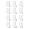thumbnail image 1 of Gerber Gender Neutral Unisex Wiggle-Prof Jersey Crew Socks, 12-Pack, Sizes 0/6 Months - 6/12 Months, 1 of 6