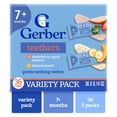 thumbnail image 1 of Gerber Gentle Teething Wafers, Variety Pack Baby Teethers, 72 Count Box, 1 of 10