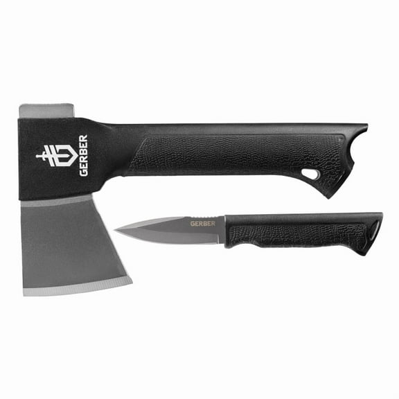 Gerber Gator Combo Axe with Knife, Black