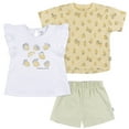thumbnail image 1 of Gerber Girl Outfit Set Yellow Lemons, 3 pieces, 12 Months - 5 T, 1 of 8