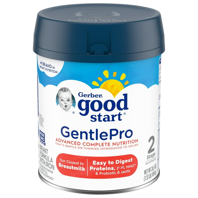Gerber Good Start Baby Formula Powder GentlePro Stage 1 24.5
