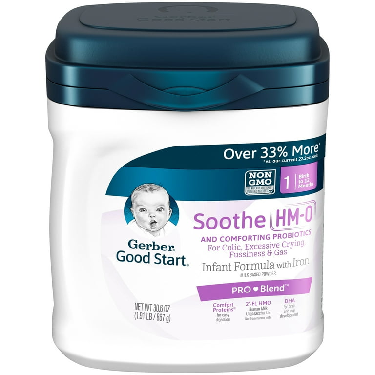 Gerber Good Start Soothe HMO Non GMO Powder Infant Formula