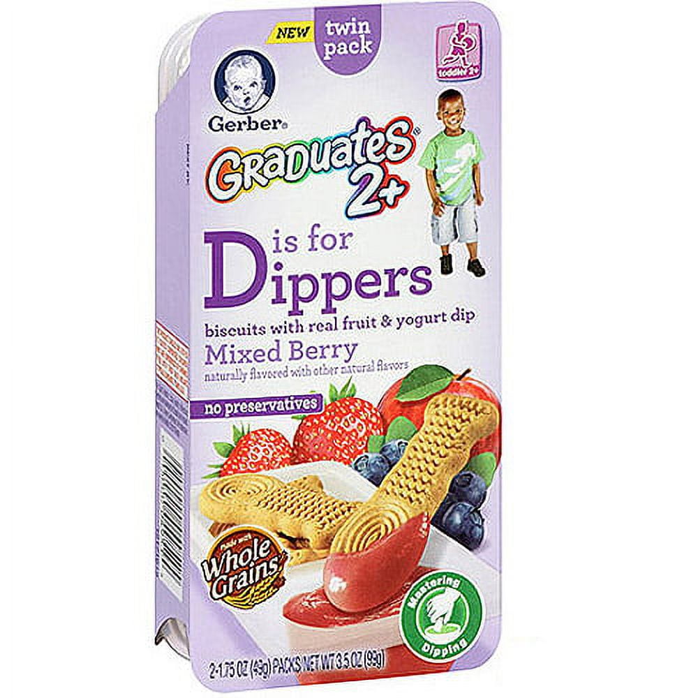 Gerber Grad Lil Dipper Mixed Berry