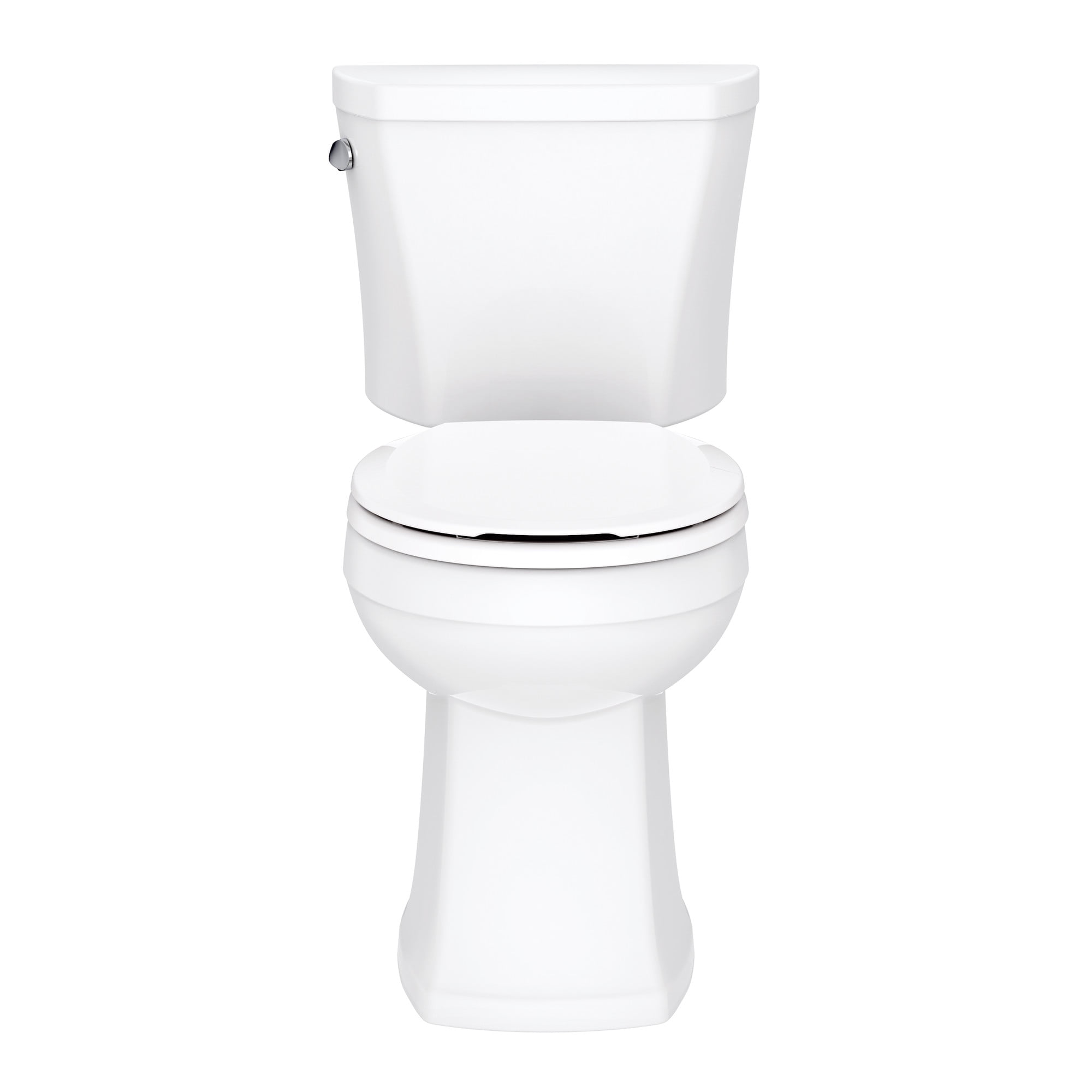 White Round High Efficiency Two-Piece Toilet