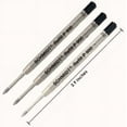 thumbnail image 1 of Gerber Impromptu Pen Black Medium Point Refills by Schmidt - 3 Pack, 1 of 1