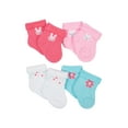 thumbnail image 1 of Gerber Infant Girls Socks, 4 Pack, 1 of 2