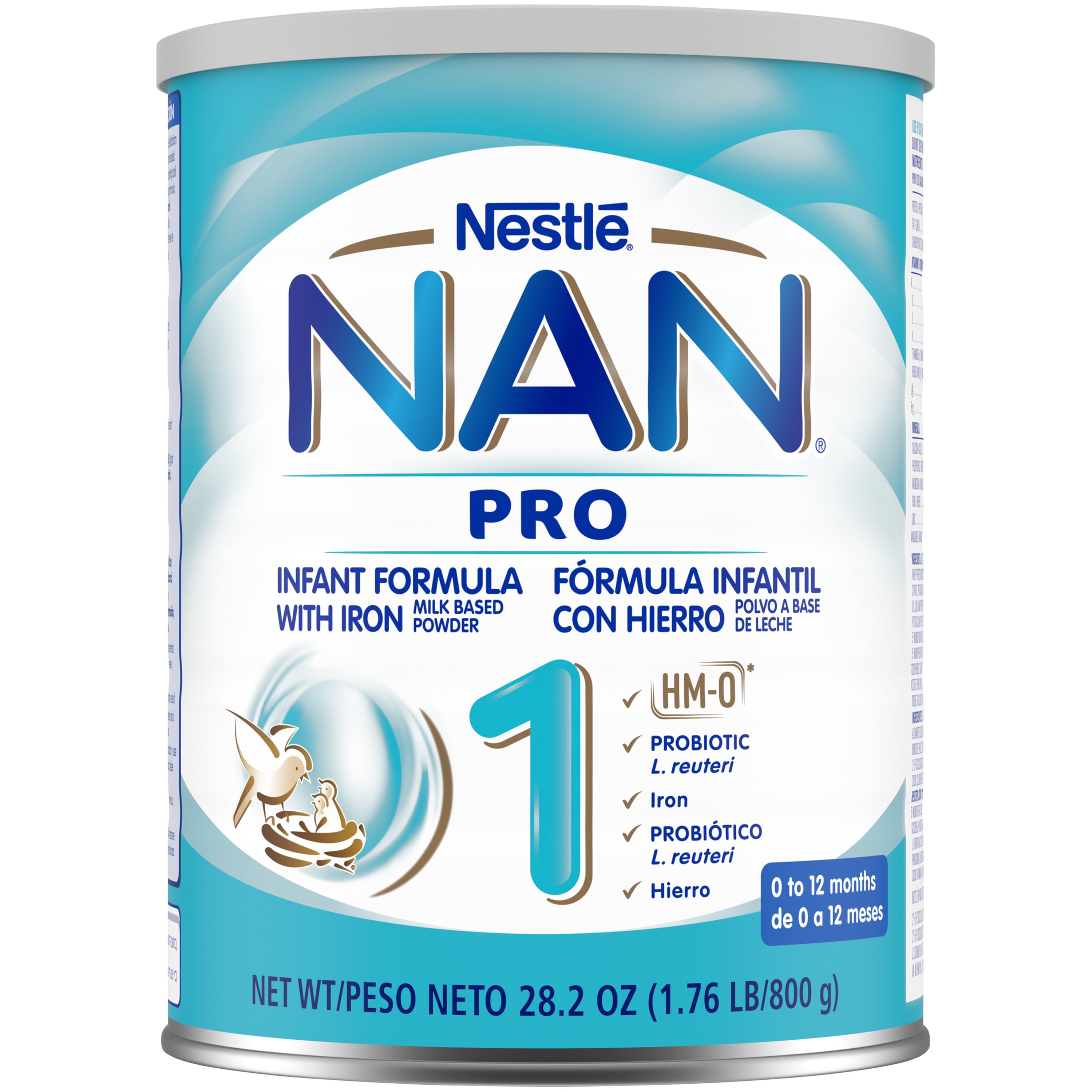 1 Can Nestle NAN Supreme Pro 1 Baby/Infant Formula 800g, Exp 5/18/2024  (NEW)