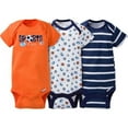 thumbnail image 1 of Gerber Newborn Baby Boy Onesies Bodysuits Assorted, 3-Pack, 1 of 2