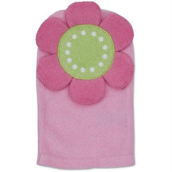 Gerber Newborn Girls' Flower Terry Bath