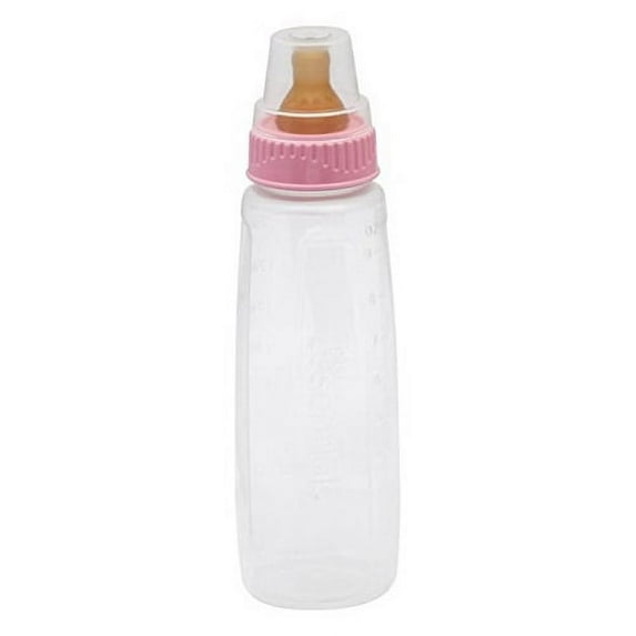 Gerber Nurser Clear View Feeding Bottle, Assorted Colors - 1 ea (Colors May Vary ), 2 Pack
