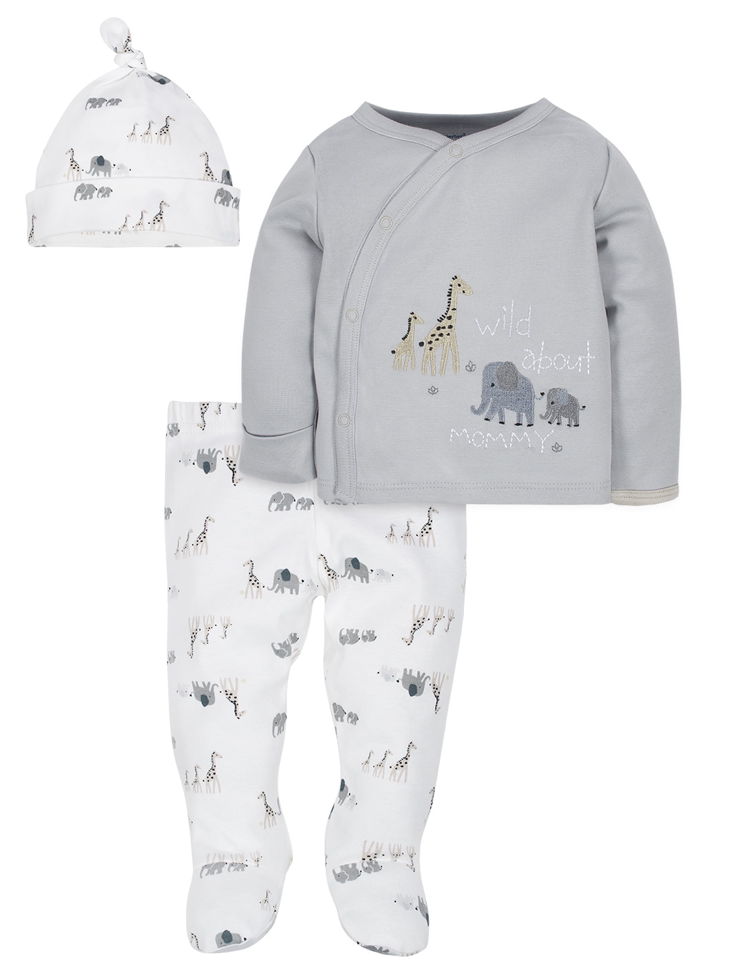 Gerber Organic Cotton Take-Me-Home Set, 3-piece (Baby Boys)