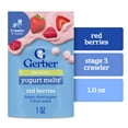 thumbnail image 1 of Gerber 2nd Foods Organics for Baby Yogurt Melts, Red Berries, 1 oz Bag, 1 of 15