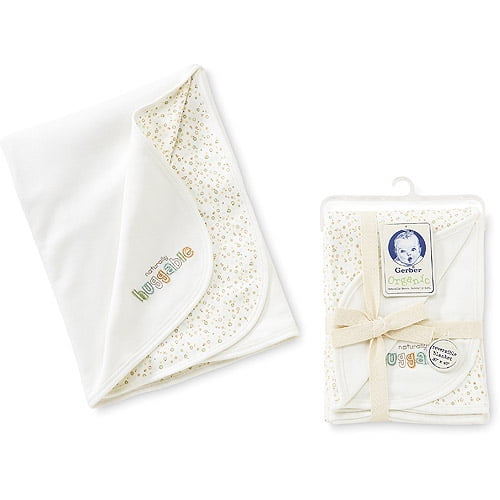 Gerber Reversible Gerber Organic Blanket, Ecru