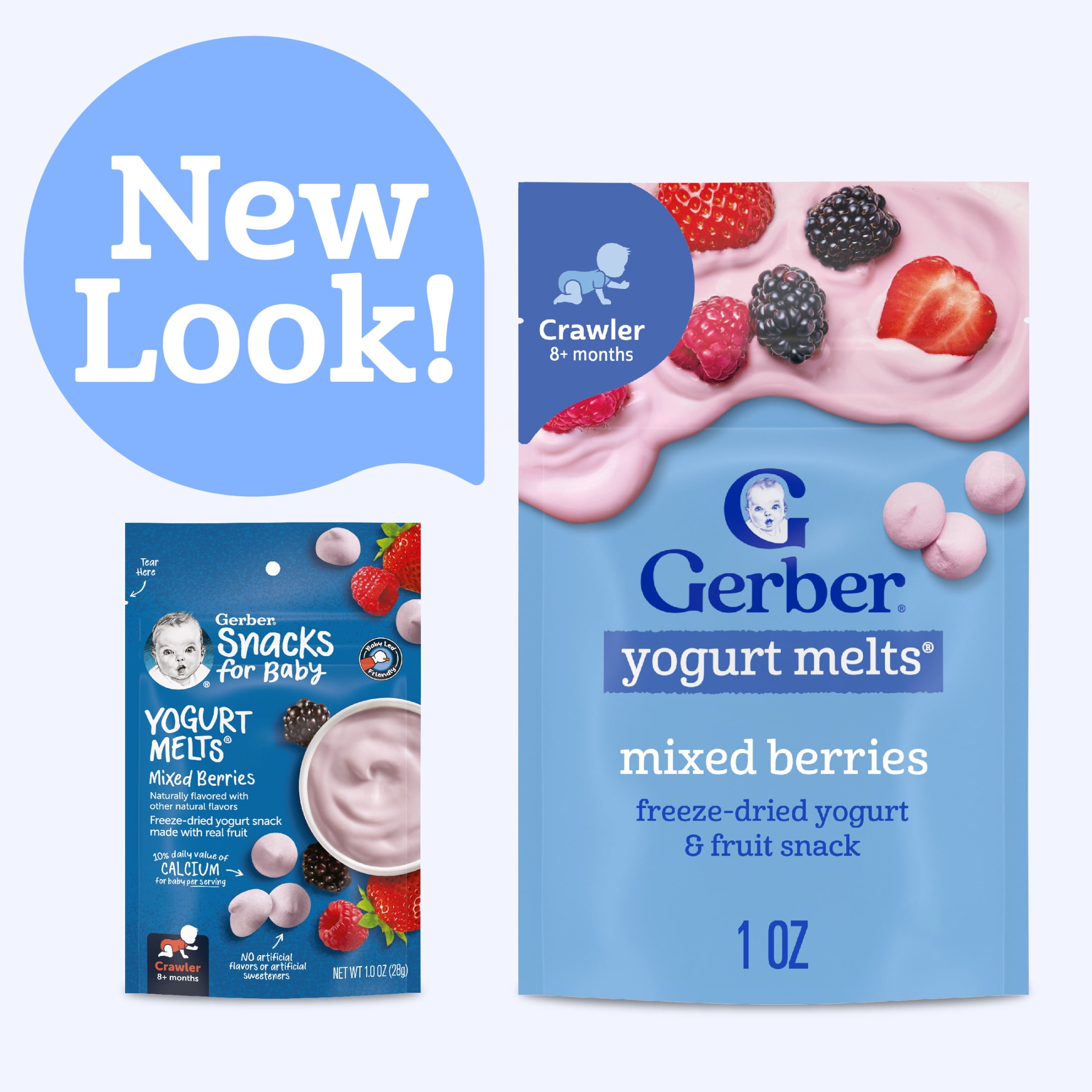 Gerber Baby Yogurt Melts, Mixed Berries, oz Bag Nepal Ubuy