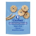 thumbnail interactive-video image 1 of Gerber Snacks for Baby Biscuits, Arrowroot, 5.5 oz Bag, 1 of 16