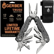 Gerber Gear Truss Multi Tool Folding with Sheath - Gray   Residential Use, Standard Application