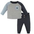 thumbnail image 1 of Gerber Toddler Boy Top and Jogger Outfit Set, 2-Piece, Sizes 0/3 Months - 24 Months, 1 of 8