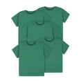thumbnail image 1 of Gerber Toddler Boy or Girl Gender Neutral 5-Pack Short Sleeve Tee, Sizes 12 Months-5T, 1 of 6