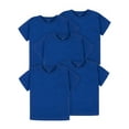 thumbnail image 1 of Gerber Toddler Boy or Girl Gender Neutral 5-Pack Short Sleeve Tee, Sizes 12 Months-5T, 1 of 8