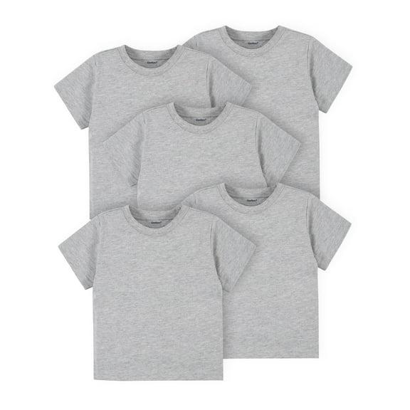 Gerber Baby & Toddler Boy or Girl Gender Neutral 5-Pack Short Sleeve Tee