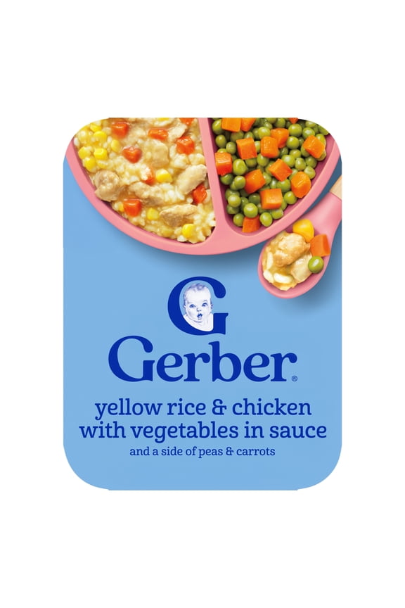 Toddler Food, Yellow Rice & Chicken, Mealtime for Toddler 6.67 oz