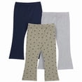 thumbnail image 1 of Gerber Toddler Girl 3-Pack Flare Daisies Leggins, Sizes 2-5 T, 1 of 6