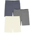 thumbnail image 1 of Gerber Toddler Girl Bike Shorts, 3-Pack, Sizes 2T-5T, 1 of 8
